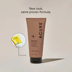 ACURE Brightening Skincare Duo Bundle – Facial Scrub + Body Scrub ACURE JOLIE'S