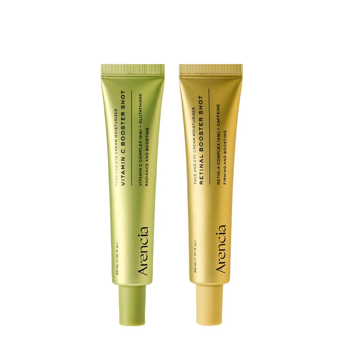 ARENCIA Booster Shot Retinal & Vitamin C Skin Renewal Duo - JOLIE'S
