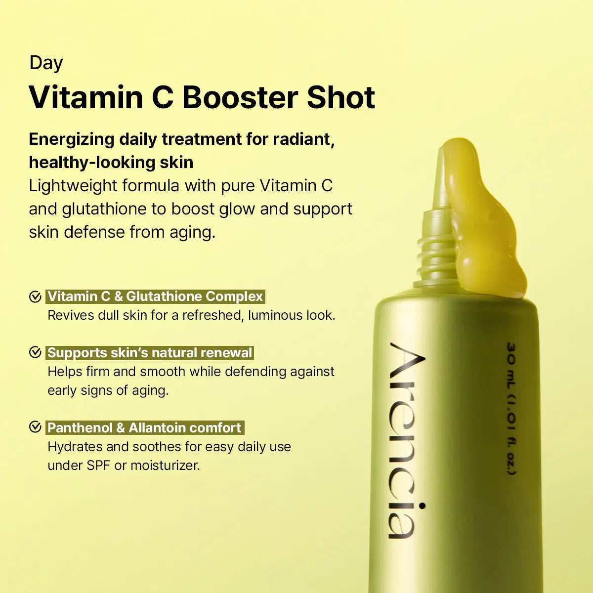 ARENCIA Booster Shot Retinal & Vitamin C Skin Renewal Duo - JOLIE'S