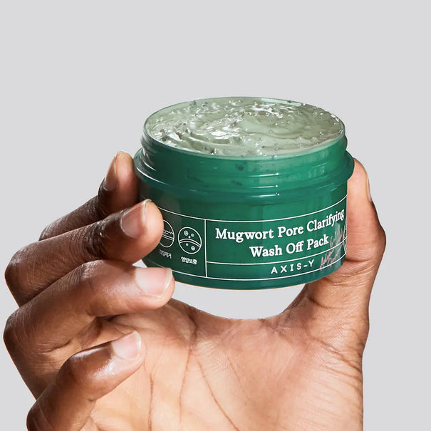 AXIS-Y Mugwort Pore Clarifying Wash Off Pack 100 ml - JOLIE'S