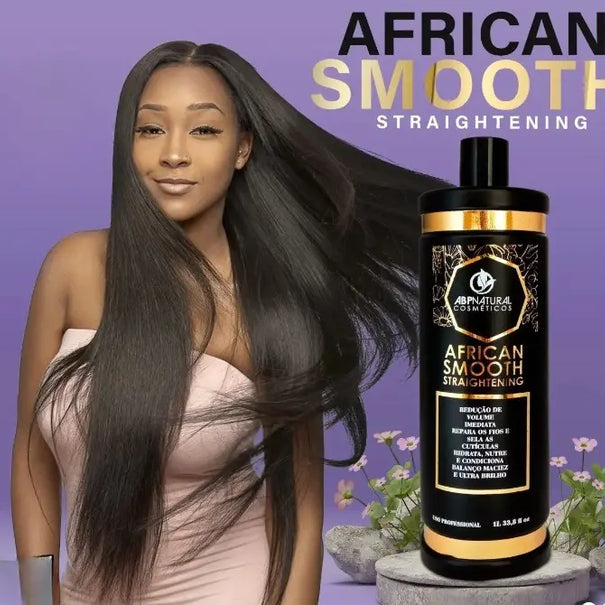 Abpnatural Cosmetics African Smooth Straightening Brazilian Protein  1000 ML - JOLIE'S