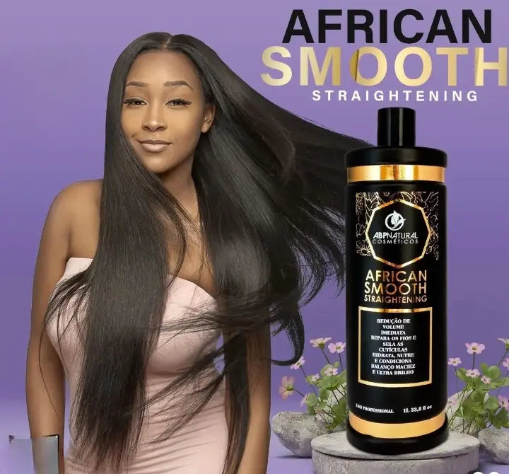 Abpnatural Cosmetics African Smooth Straightening Brazilian Protein  1000 ML - JOLIE'S