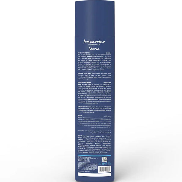 Amazonico Professional Xtreme Liss Advance Brazilian Protein Hair Treatment Set (1L + 2 x 400ml shampoo & Conditioner) AMAZONICO JOLIE'S