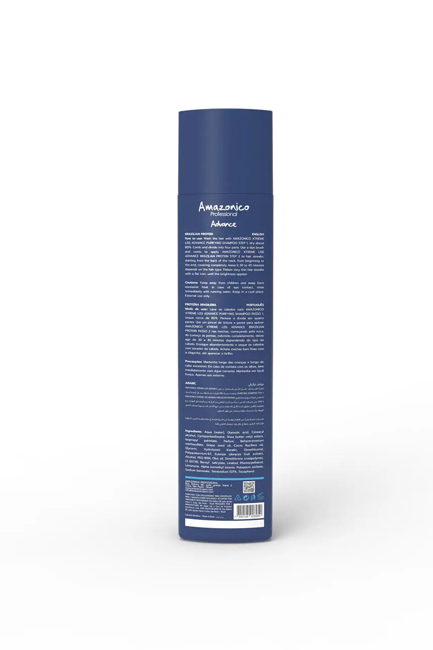 Amazonico Professional Xtreme Liss Advance Brazilian Protein Hair Treatment Set (1L + 2 x 400ml shampoo & Conditioner) AMAZONICO JOLIE'S