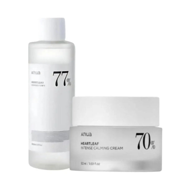 DOKAN Anua Heartleaf 70% Intense Calming Cream + Toner Anua