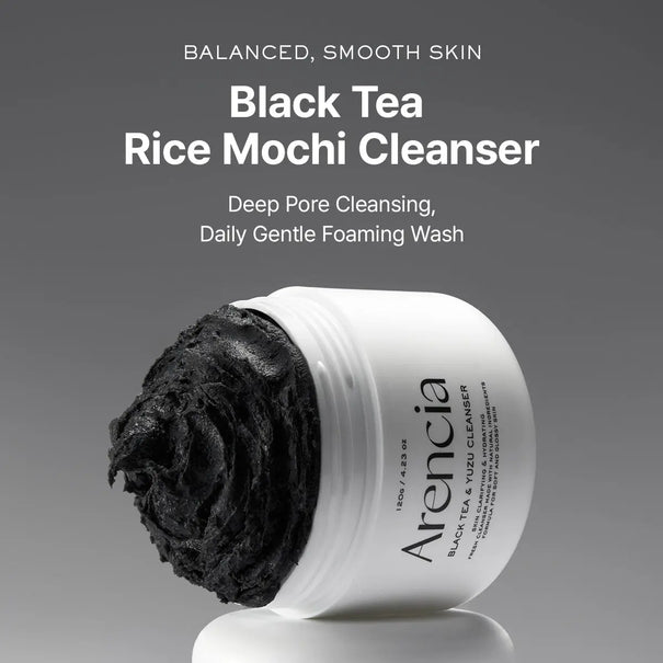 Arencia Black Tea Rice Mochi Cleanser - JOLIE'S