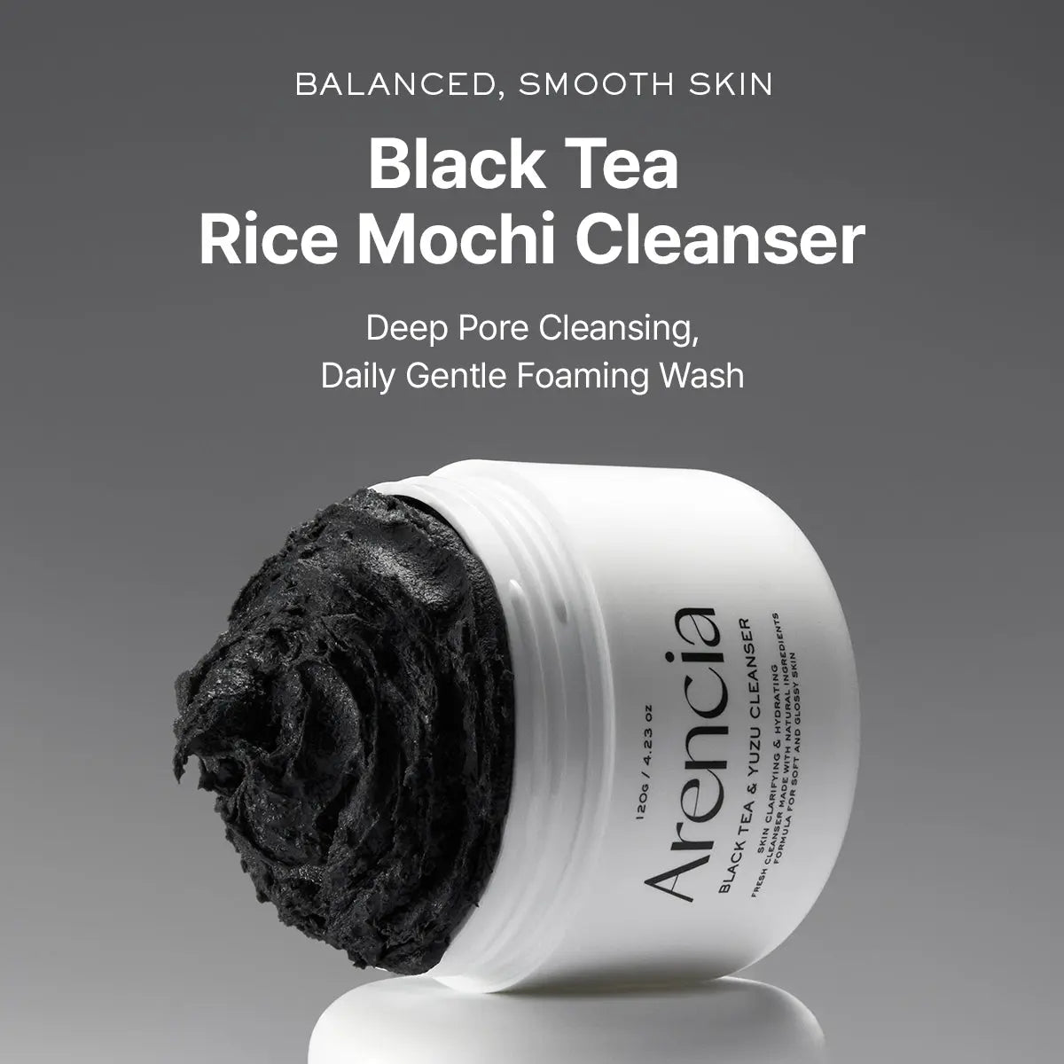 Arencia Black Tea Rice Mochi Cleanser - JOLIE'S