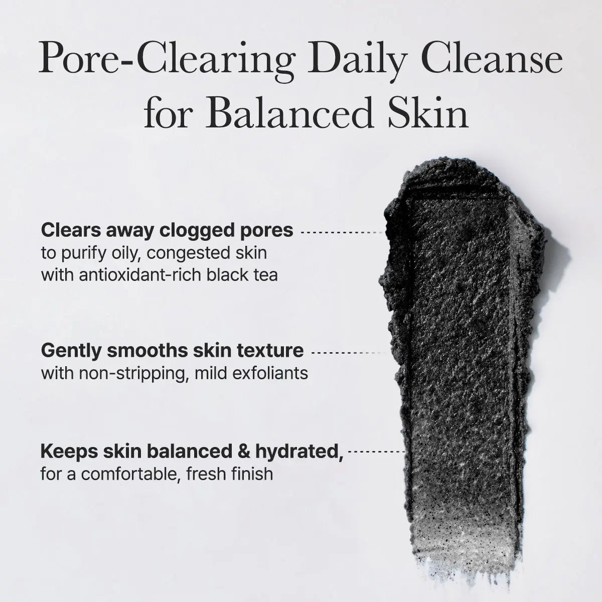 Arencia Black Tea Rice Mochi Cleanser - JOLIE'S