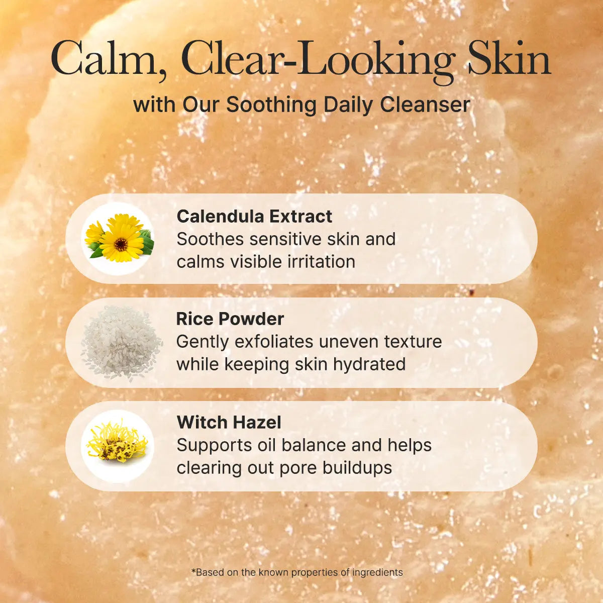Arencia Calendula Rice Mochi Cleanser - JOLIE'S