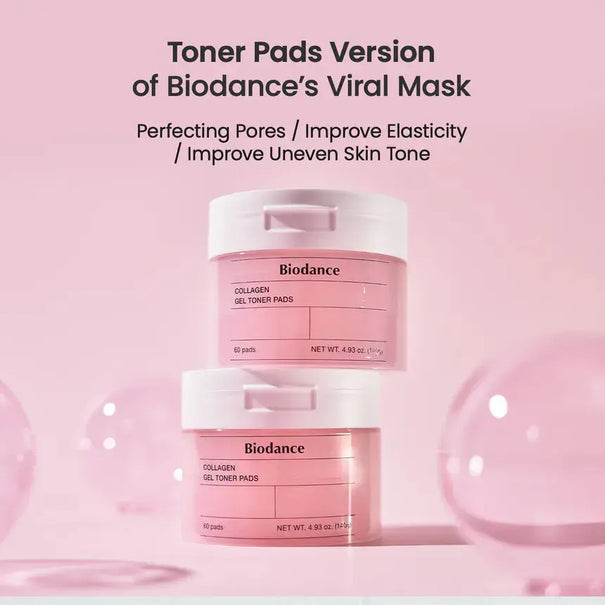 BIODANCE Collagen Gel Toner Pads  ( 60 Pads ) Medicube JOLIE'S