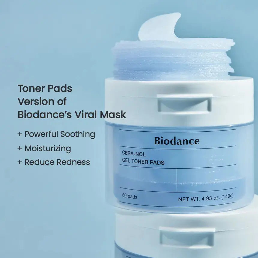 BIODANCE Hydro Cera-nol Real Deep Mask Set + Cera-nol Gel Toner Pads Medicube JOLIE'S