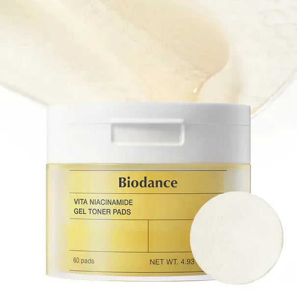 BIODANCE Vita Niacinamide Gel Toner Pads ( 60 pads ) Medicube JOLIE'S