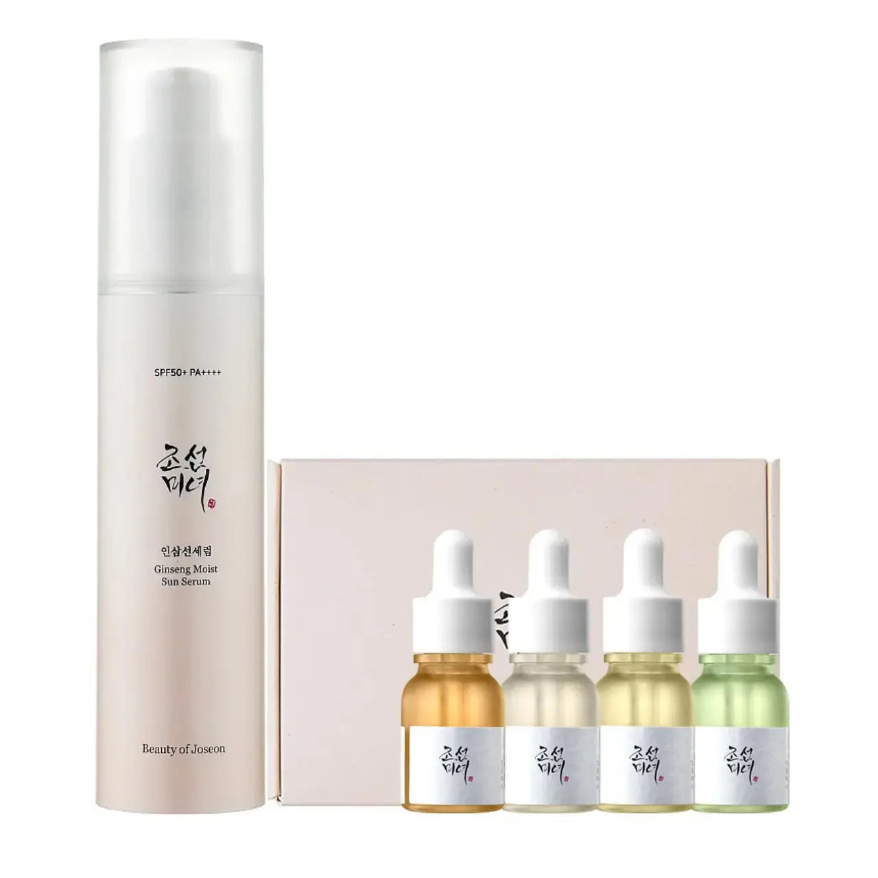 DOKAN Beauty of Joseon Hanbang Serum Discovery Kit + Ginseng Moist Sun Serum Bundle BEAUTY OF JOSEON