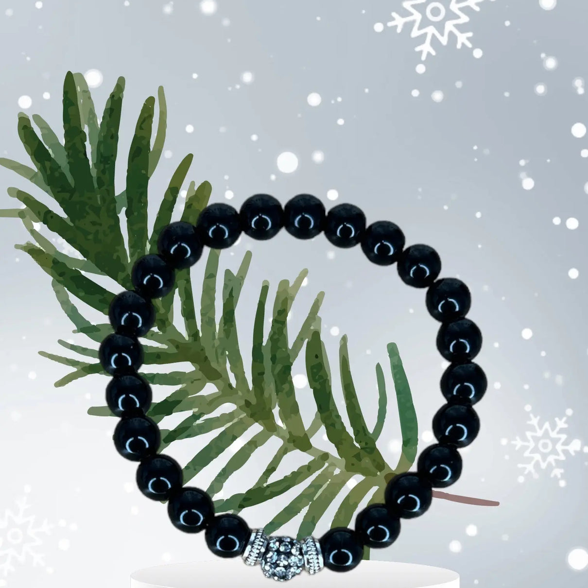 Black onyx natural stone Bracelet JOLIE'S JOLIE'S