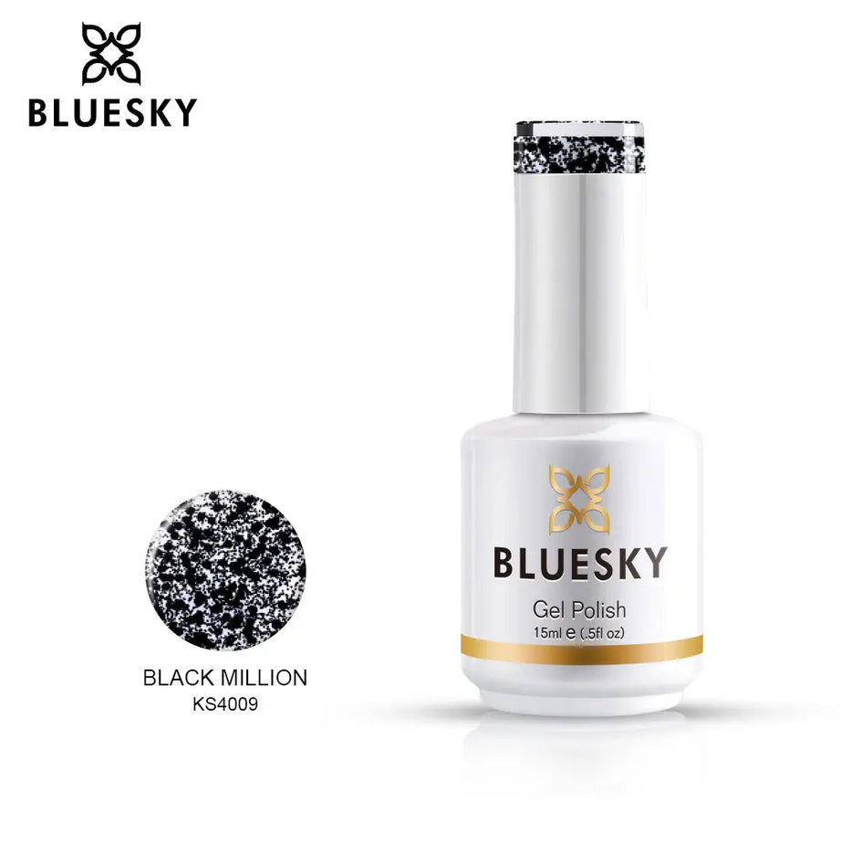 Bluesky Gel Polish - BLACK MILLION - KS4009 - JOLIE'S