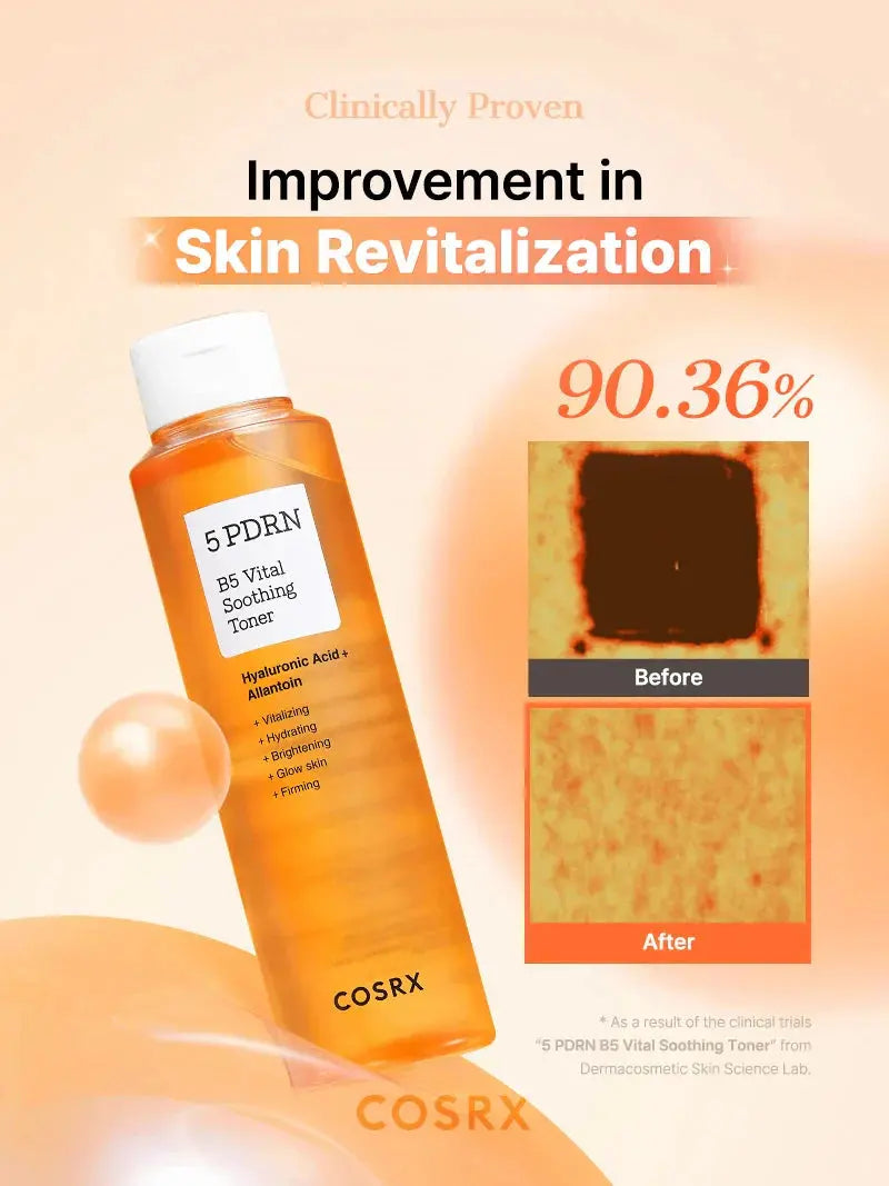 COSRX 5 PDRN B5 Vital Soothing Toner 280 ML COSRX JOLIE'S