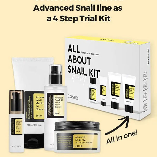 COSRX All About Snail Kit 4 Step - JOLIE'S