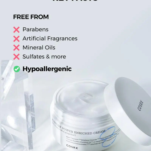 COSRX Hydrium Moisture Power Enriched Cream 50 ml - JOLIE'S