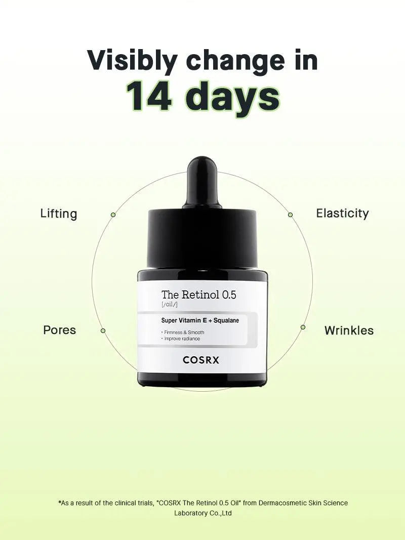 COSRX The Retinol 0.5 Oil 20 ml - JOLIE'S