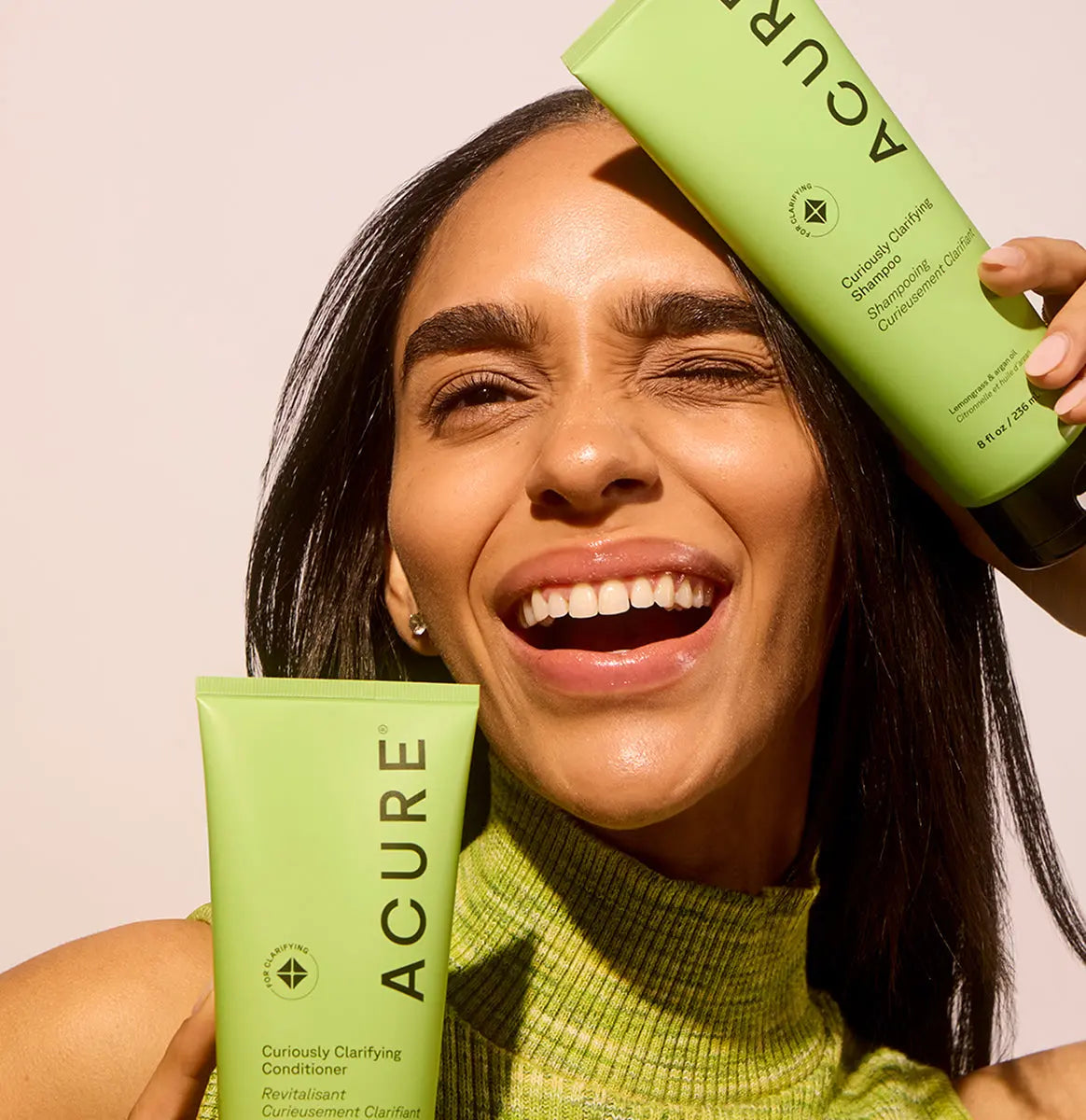 Curiously Clarifying Shampoo and Conditioner Set Acure JOLIE'S