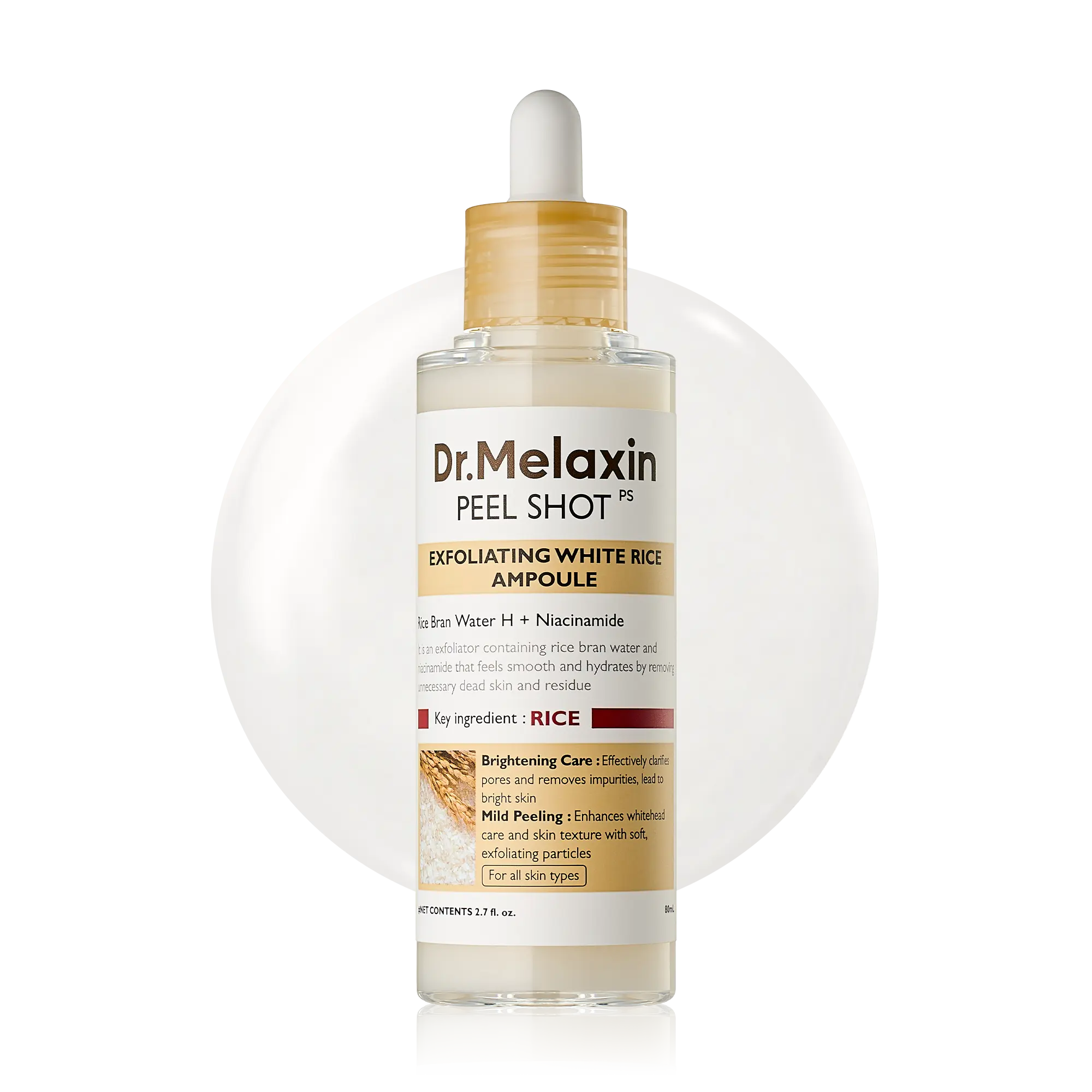 Dr.Melaxin Peel Shot Glow White Rice Trilogy Set - DOKAN