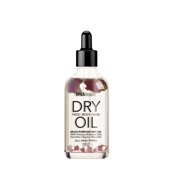Dry oil 100 mls rose RheaBeauty JOLIE'S