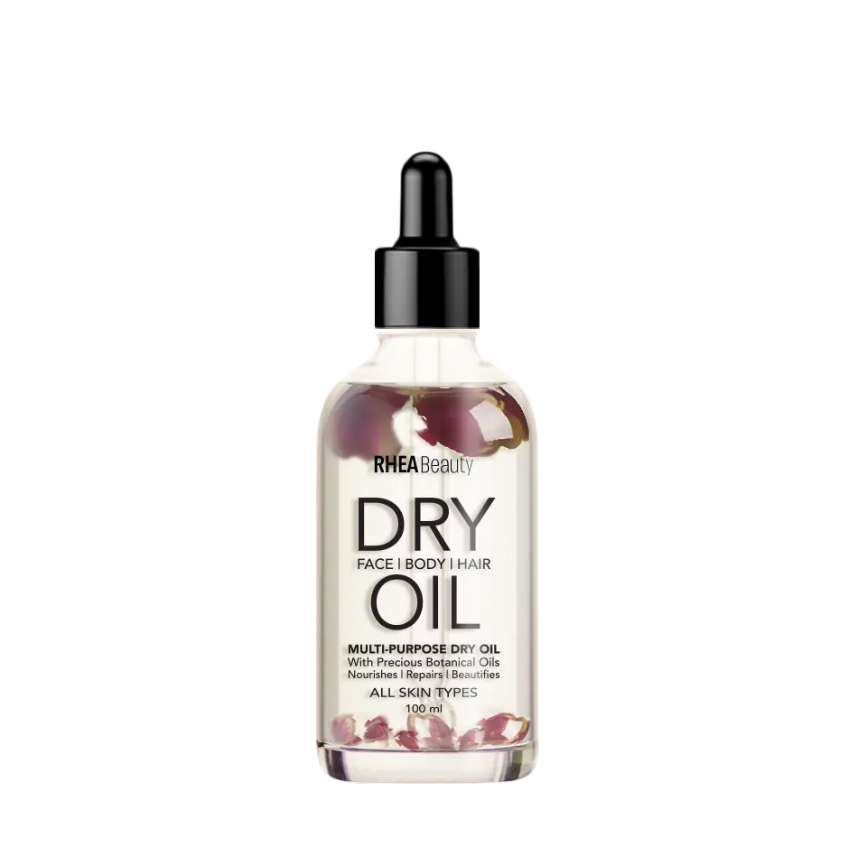 Dry oil 100 mls rose RheaBeauty JOLIE'S
