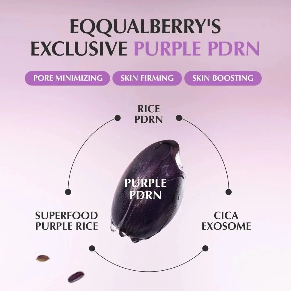 EQQUALBERRY Purple PDRN Pore Minimizing Serum EQQUALBERRY JOLIE'S