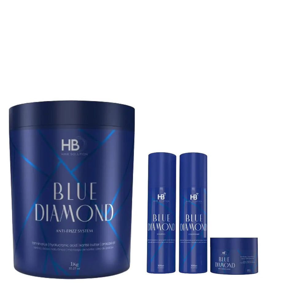 HB HAIR SOLUTION Blue Diamond Anti Frizz System - JOLIE'S