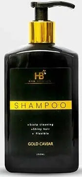 HB HAIR SOLUTION Gold Caviar & Argan Oil Hair Care Kit 5 pcs - JOLIE'S