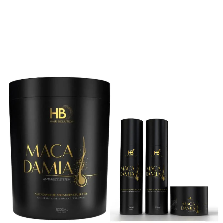 HB HAIR SOLUTION MACADAMIA Anti Frizz System - JOLIE'S