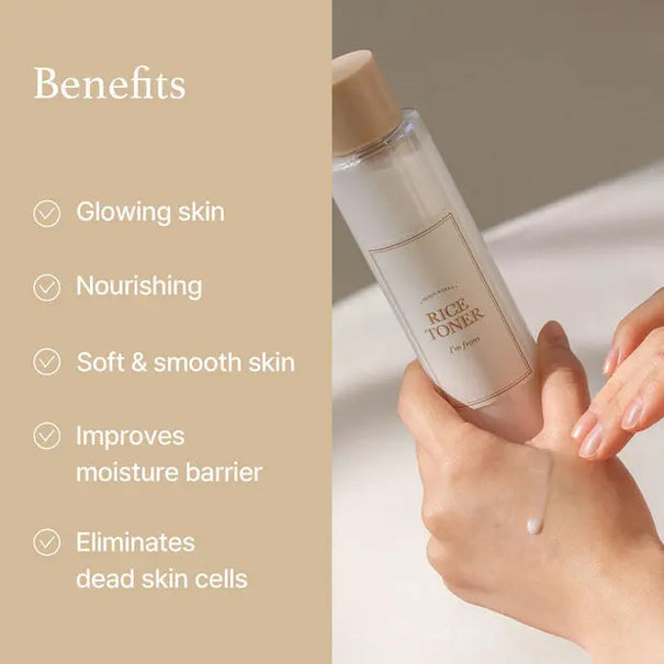 I'M FROM Rice Toner 150 ml - JOLIE'S