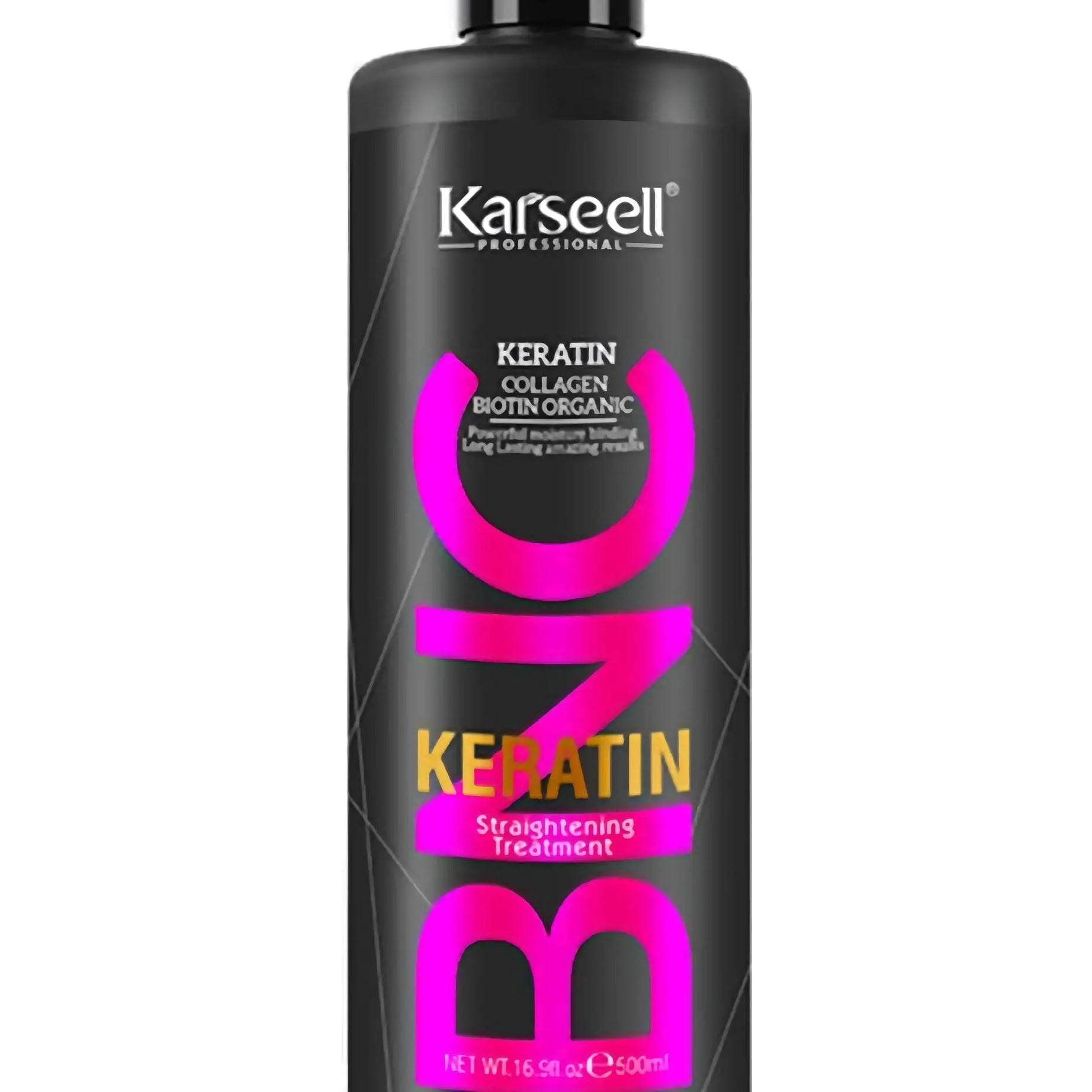 DOKAN KARSEELL Brazilian Keratin Treatment Complex Blowout Collagen BIotin Organic Hair Straightening Conditioner 500 ml KARSEELL