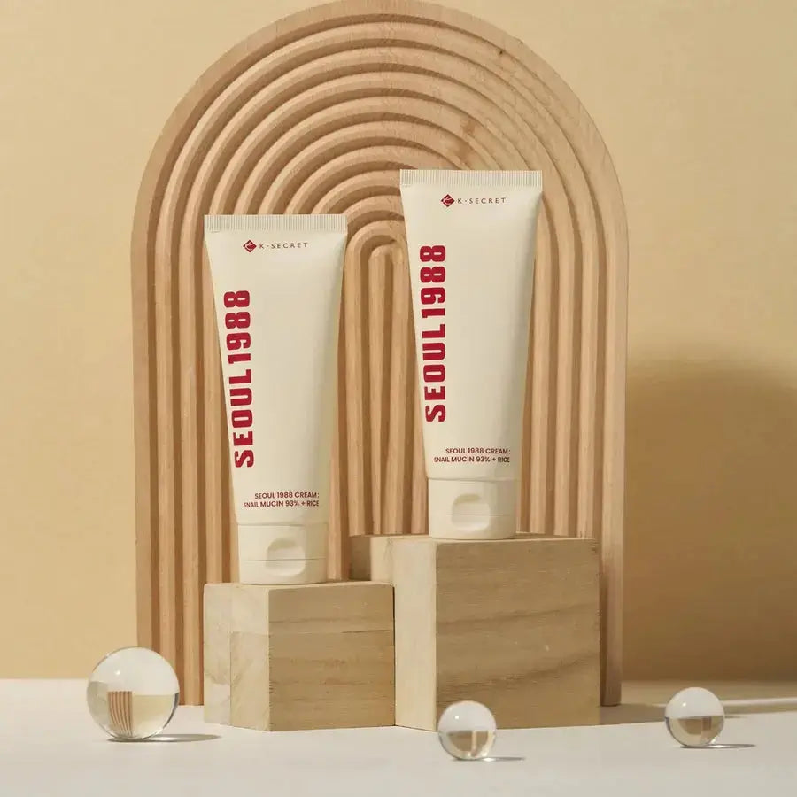 KSECRET SEOUL 1988 Cream: Snail Mucin 93% + Rice (100ml) KSECRET SEOUL 1988 JOLIE'S