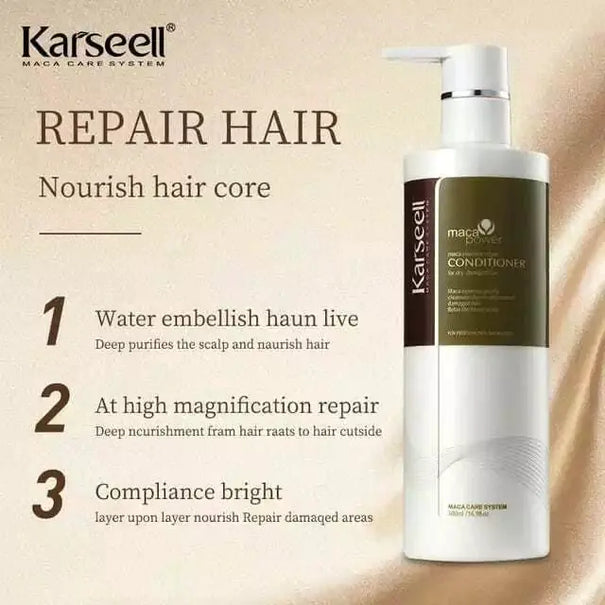 Karseell Maca Power Conditioner shiny smooth 500 ml - JOLIE'S