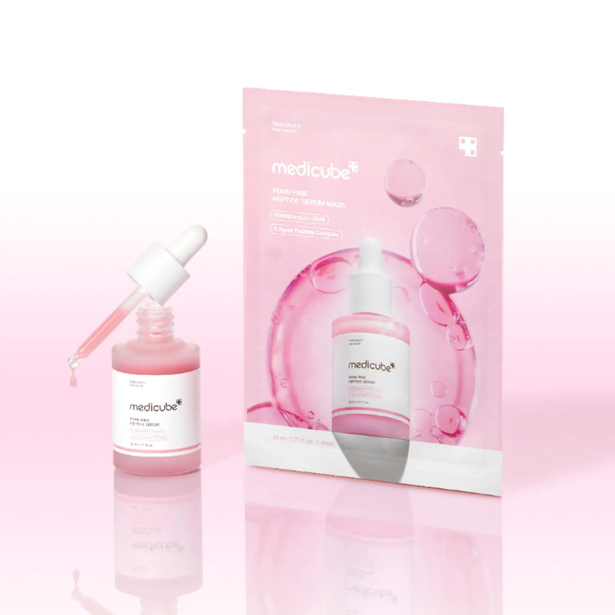 MEDICUBE PDRN Pink Peptide Serum Mask Set 10 Sheets MEDICUBE JOLIE'S