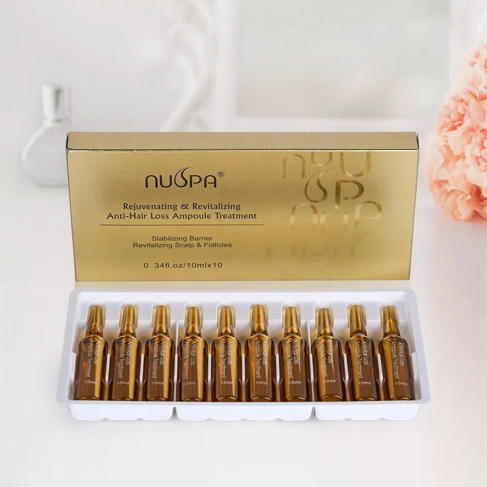 NUSPA Rejuvenating & Revitalizing Anti-Hair Loss Ampoule Treatment 10ML x 10 NUSPA JOLIE'S