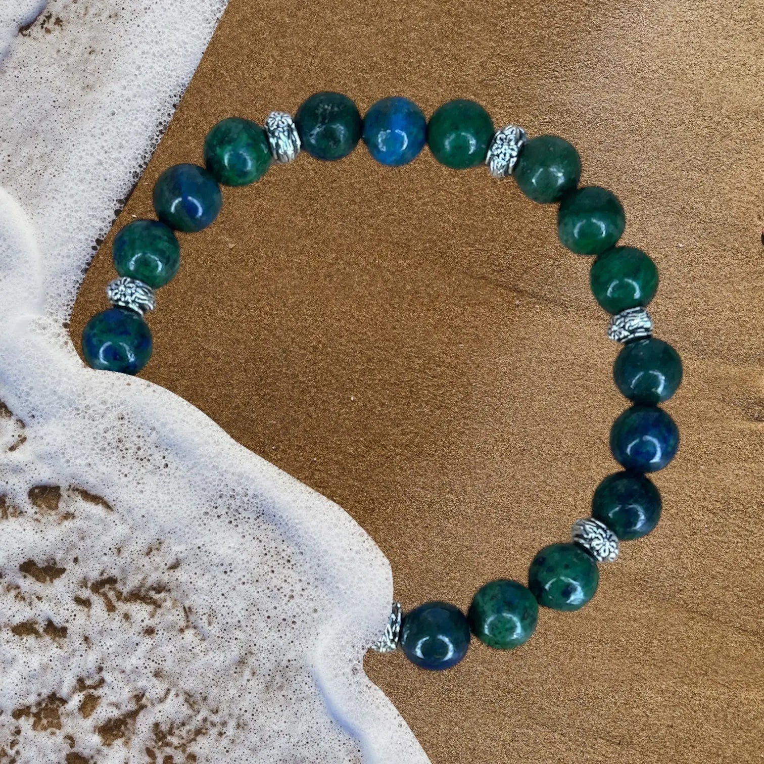 Natural lapis lazuli blue green Bracelet JOLIE'S JOLIE'S