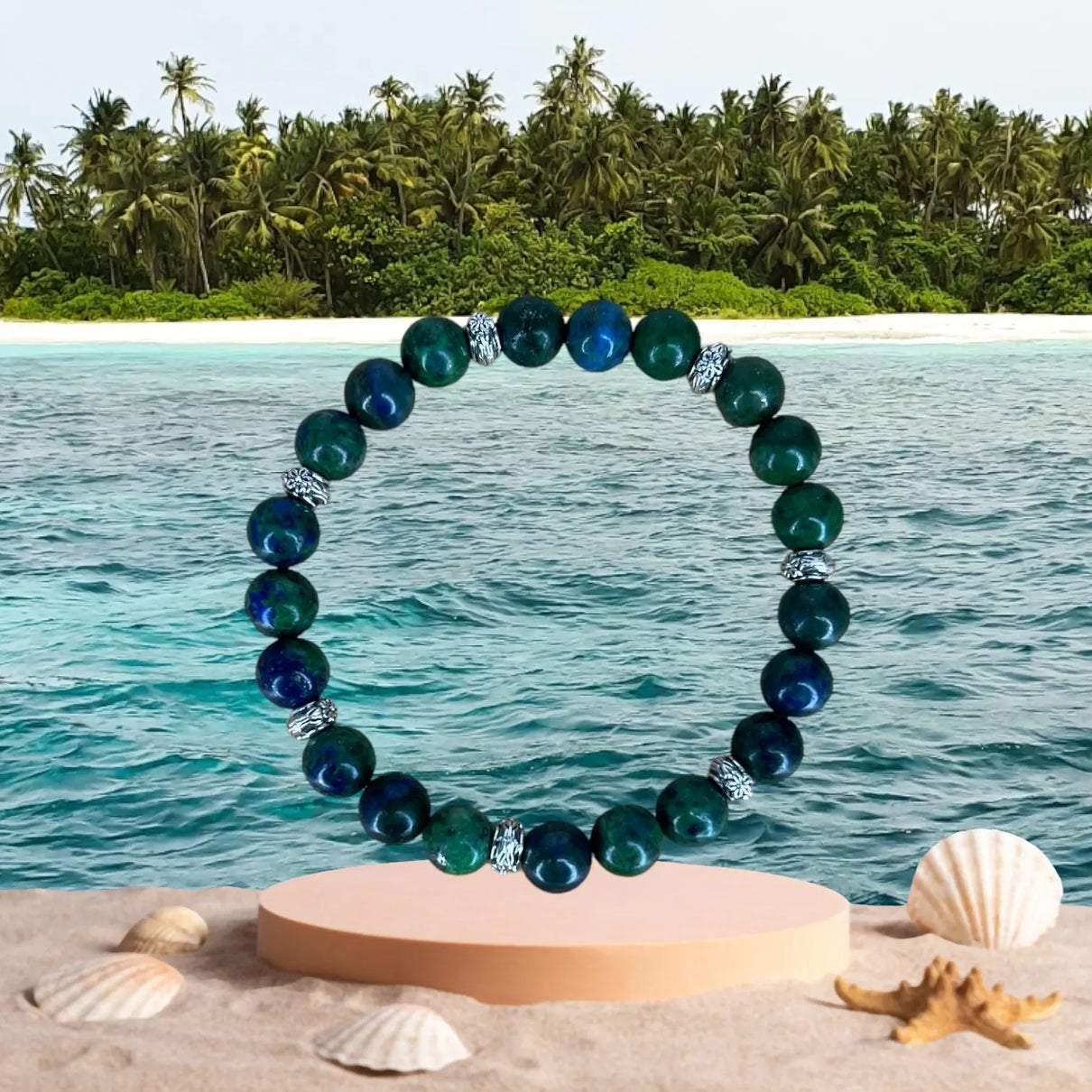 Natural lapis lazuli blue green Bracelet JOLIE'S JOLIE'S