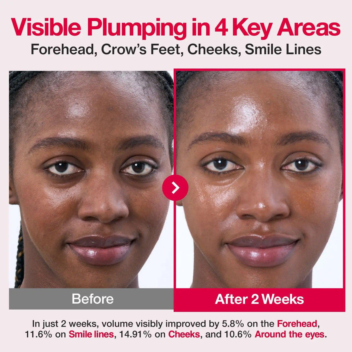 Numbuzin No.2 Rose PDRN Collagen 2X Plumping Serum + Collagen Shot 30ml Glam Secret