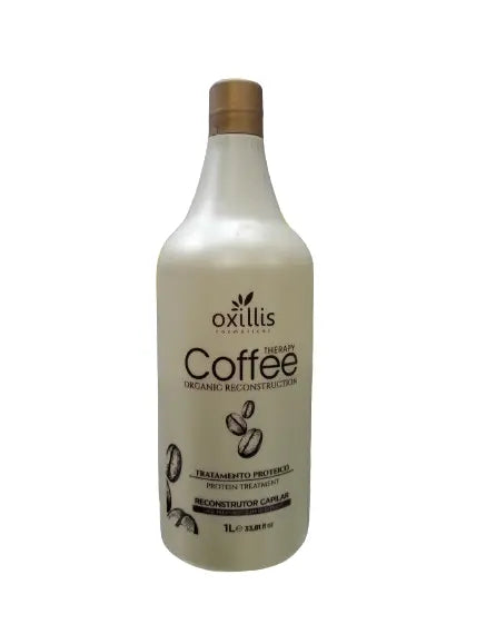 OXILLIS Coffee Therapy Brazilian Protein Hair Straightener 1000 ML - JOLIE'S