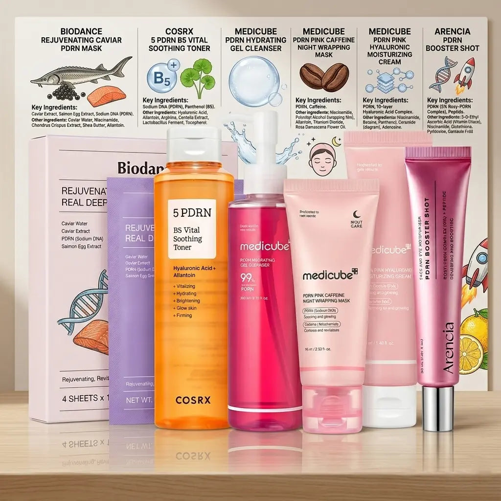 PDRN Complete Skincare Routine Set - JOLIE'S