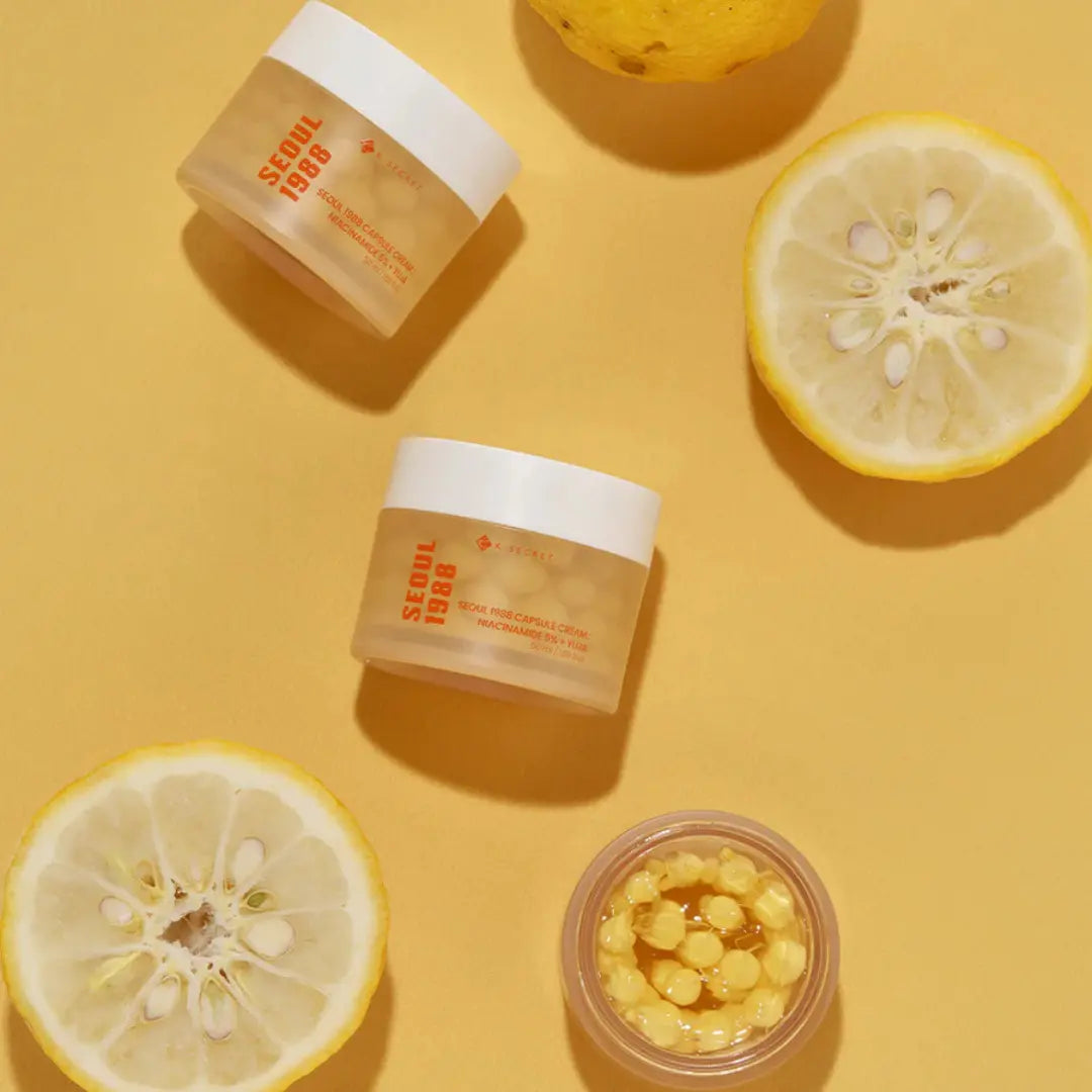 SEOUL 1988 Capsule Cream : Niacinamide 5% + Yuja - 50 ml K-SECRET