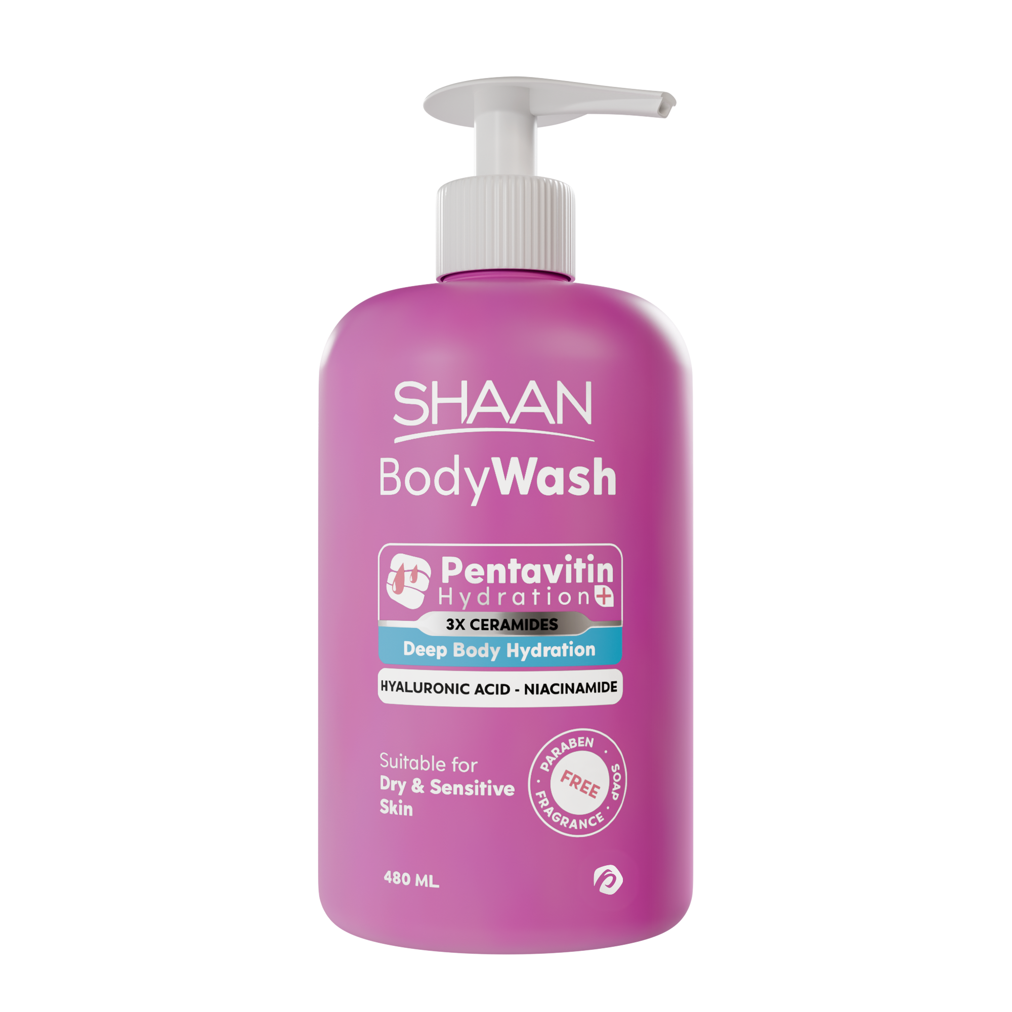 SHAAN Hydrating Body Wash 480 ML - JOLIE'S