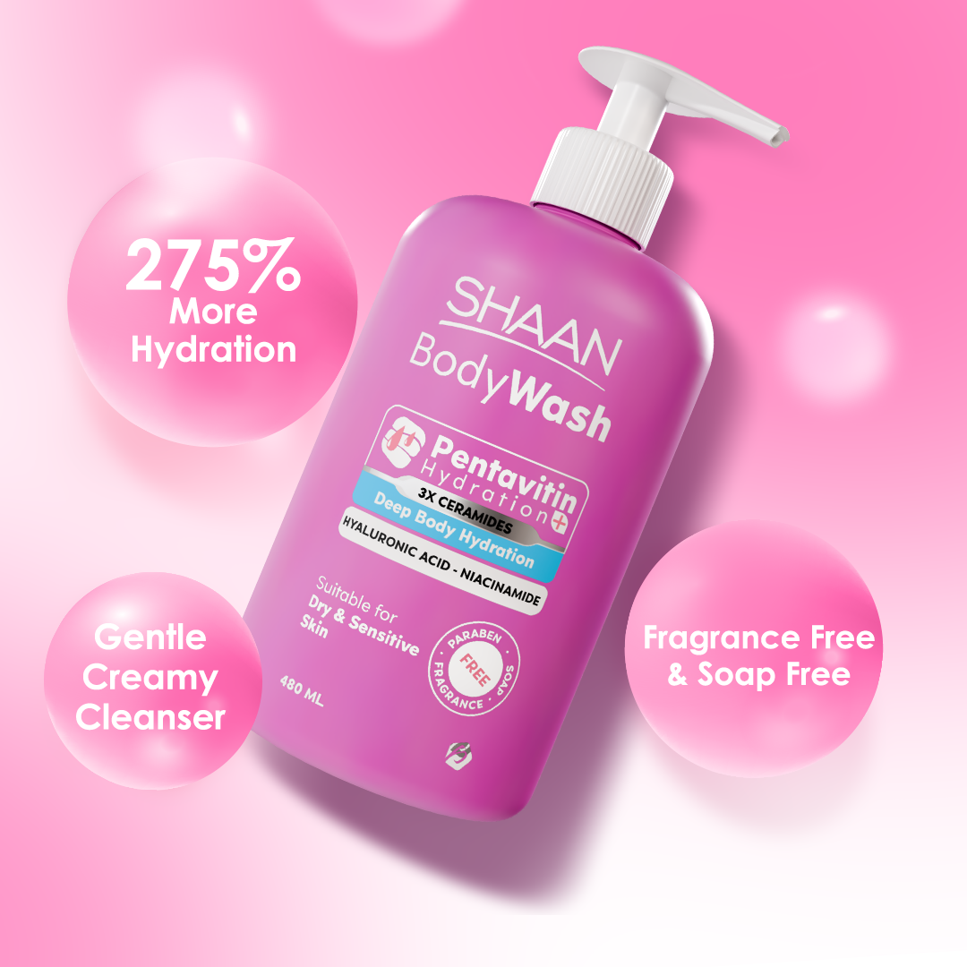 SHAAN Hydrating Body Wash 480 ML - JOLIE'S