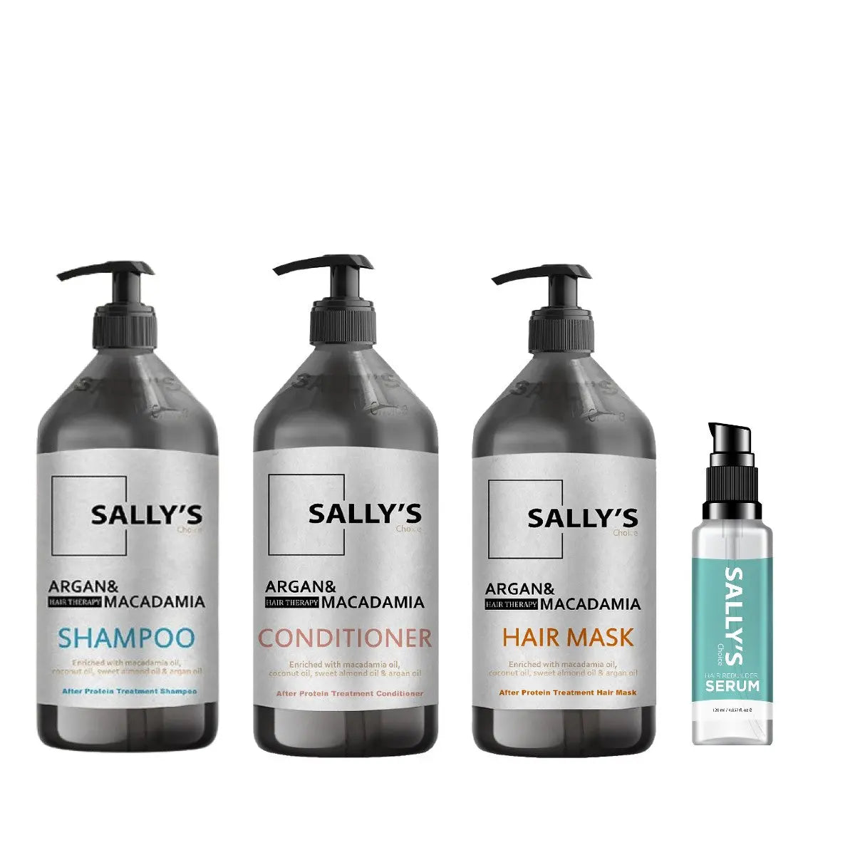 Sally's Choice Bio Protein Natural Hair Therapy Anti Frizz 6 Pcs Set - JOLIE'S