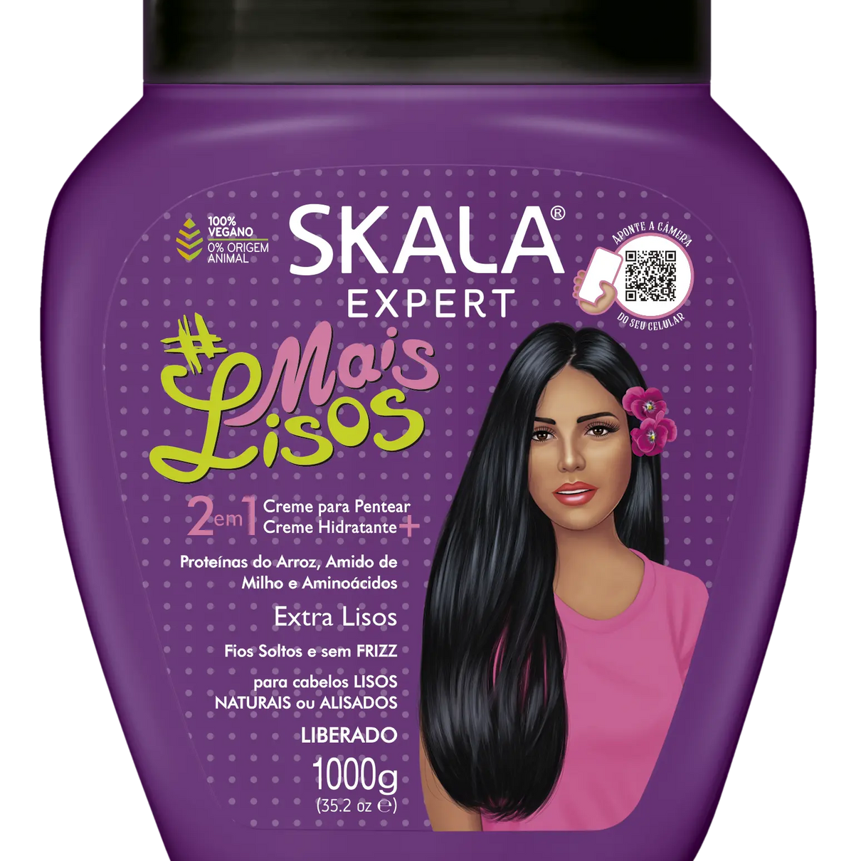 Skala Hair Treatment Cream 2in1 Mais Lisos 1000g SKALA