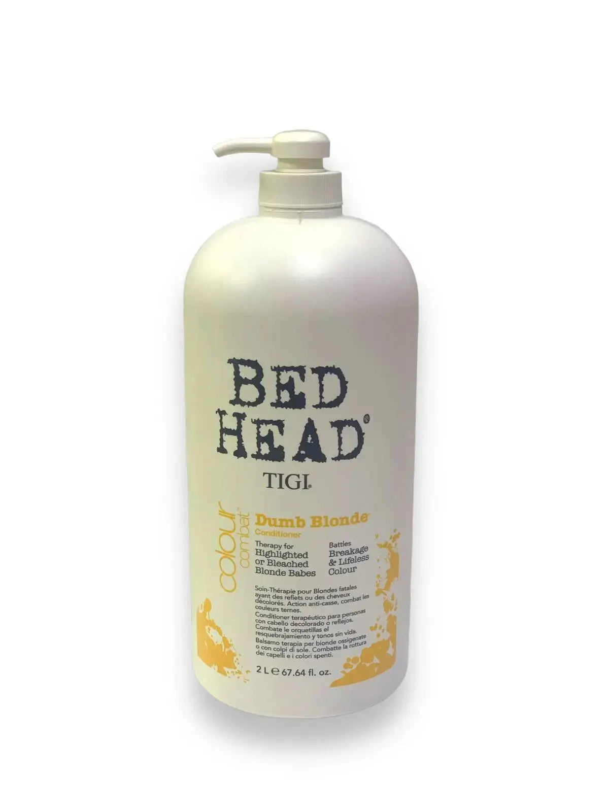 TIGI BED HEAD Dumb Blonde Shampoo & Conditioner Set 2000 ML - JOLIE'S