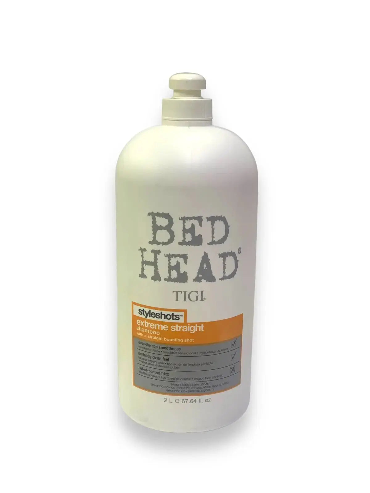 TIGI BED HEAD Styleshots Extreme Straight Shampoo & Conditioner Set 2000 ML - JOLIE'S