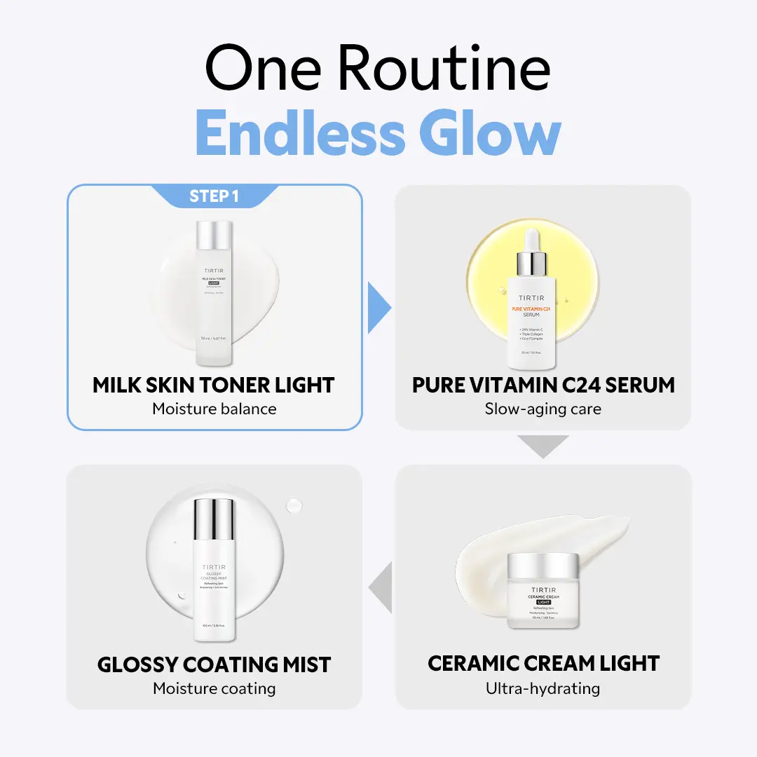 Milk Skin Toner Light TIRTIR Official